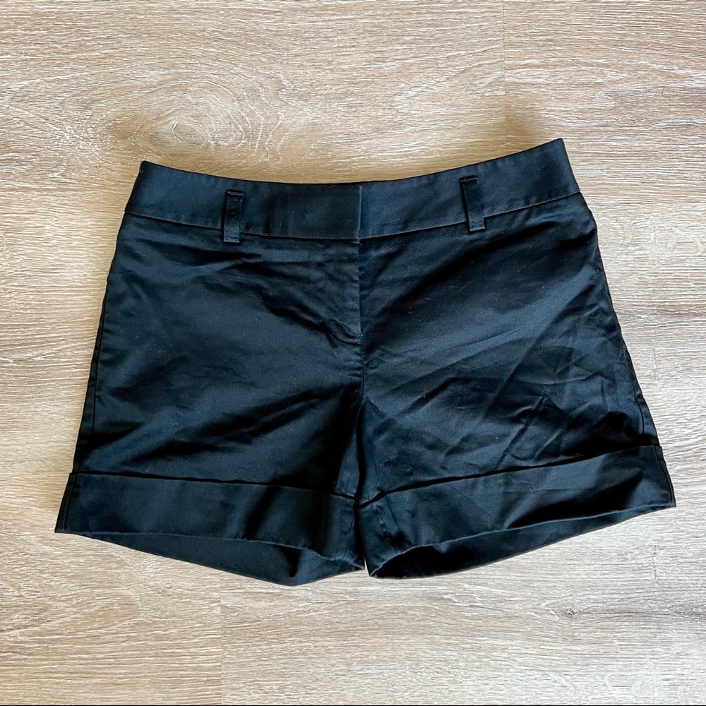 Express black dress shorts